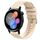 Per Huawei Watch GT3 42mm 20mm cinturino in silicone tinta unita con motivo a punti ondulati (beige) Per Huawei Watch GT3 42mm 20mm cinturino in silicone tinta unita con motivo a punti ondulati (beige)