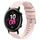 Cinturino per orologio in silicone a tinta unita con motivo a punti ondulati per Huawei Watch GT2 42 mm 20 mm (rosa) Cinturino per orologio in silicone a tinta unita con motivo a punti ondulati per Huawei Watch GT2 42 mm 20 mm (rosa)