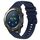 Per Huawei Watch 2 Cinturino in silicone tinta unita con motivo a pois ondulato da 20 mm (blu navy) Per Huawei Watch 2 Cinturino in silicone tinta unita con motivo a pois ondulato da 20 mm (blu navy)