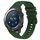 Per Huawei Watch 2 Cinturino in silicone a tinta unita con motivo a punti ondulati da 20 mm (verde militare) Per Huawei Watch 2 Cinturino in silicone a tinta unita con motivo a punti ondulati da 20 mm (verde militare)