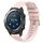Per Huawei Watch 2 Cinturino in silicone tinta unita con motivo a pois ondulato da 20 mm (rosa) Per Huawei Watch 2 Cinturino in silicone tinta unita con motivo a pois ondulato da 20 mm (rosa)