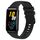 For Honor Watch ES Cinturino per orologio in silicone tinta unita con motivo a pois ondulato da 20 mm (nero) For Honor Watch ES Cinturino per orologio in silicone tinta unita con motivo a pois ondulato da 20 mm (nero)
