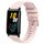 Cinturino per orologio in silicone tinta unita con motivo a punti ondulati da 20 mm per Honor Watch ES (rosa) Cinturino per orologio in silicone tinta unita con motivo a punti ondulati da 20 mm per Honor Watch ES (rosa)
