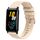 Cinturino per orologio in silicone a tinta unita For Honor Watch ES 20 mm con motivo a punti ondulati (beige) Cinturino per orologio in silicone a tinta unita For Honor Watch ES 20 mm con motivo a punti ondulati (beige)