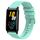 For Honor Watch ES Cinturino per orologio in silicone tinta unita con motivo a pois ondulato da 20 mm (verde acqua) For Honor Watch ES Cinturino per orologio in silicone tinta unita con motivo a pois ondulato da 20 mm (verde acqua)