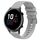 Per Honor Magic Watch2 42mm 20mm Cinturino in silicone tinta unita con motivo a punti ondulati (grigio) Per Honor Magic Watch2 42mm 20mm Cinturino in silicone tinta unita con motivo a punti ondulati (grigio)