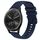 Per Garmin Vivomove Sport Cinturino per orologio in silicone tinta unita con motivo a pois ondulato da 20 mm (blu navy) Per Garmin Vivomove Sport Cinturino per orologio in silicone tinta unita con motivo a pois ondulato da 20 mm (blu navy)