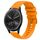 Per Garmin Vivomove Sport Cinturino per orologio in silicone tinta unita con motivo a punti ondulati da 20 mm (giallo) Per Garmin Vivomove Sport Cinturino per orologio in silicone tinta unita con motivo a punti ondulati da 20 mm (giallo)