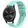 Per Garmin Vivomove Sport Cinturino per orologio in silicone tinta unita con motivo a pois ondulato da 20 mm (verde acqua) Per Garmin Vivomove Sport Cinturino per orologio in silicone tinta unita con motivo a pois ondulato da 20 mm (verde acqua)