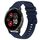 Per Garmin Venu 2 Plus cinturino per orologio in silicone tinta unita con motivo a punti ondulati da 20 mm (blu navy) Per Garmin Venu 2 Plus cinturino per orologio in silicone tinta unita con motivo a punti ondulati da 20 mm (blu navy)