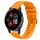 Per Garmin Venu 2 Plus cinturino in silicone tinta unita con motivo a pois ondulato da 20 mm (giallo) Per Garmin Venu 2 Plus cinturino in silicone tinta unita con motivo a pois ondulato da 20 mm (giallo)