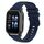 Per Garmin Forerunner Sq2 Cinturino per orologio in silicone tinta unita con motivo a punti ondulati da 20 mm (blu navy) Per Garmin Forerunner Sq2 Cinturino per orologio in silicone tinta unita con motivo a punti ondulati da 20 mm (blu navy)
