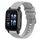Per Garmin Forerunner Sq2 Cinturino per orologio in silicone a tinta unita con motivo a punti ondulati da 20 mm (grigio) Per Garmin Forerunner Sq2 Cinturino per orologio in silicone a tinta unita con motivo a punti ondulati da 20 mm (grigio)