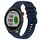 Per Garmin Approach S40 Cinturino per orologio in silicone a tinta unita con motivo a punti ondulati da 20 mm (blu navy) Per Garmin Approach S40 Cinturino per orologio in silicone a tinta unita con motivo a punti ondulati da 20 mm (blu navy)