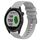 Per Garmin Approach S40 Cinturino per orologio in silicone a tinta unita con motivo a punti ondulati da 20 mm (grigio) Per Garmin Approach S40 Cinturino per orologio in silicone a tinta unita con motivo a punti ondulati da 20 mm (grigio)