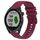 Per Garmin Approach S40 Cinturino per orologio in silicone a tinta unita con motivo a punti ondulati da 20 mm (rosso vino) Per Garmin Approach S40 Cinturino per orologio in silicone a tinta unita con motivo a punti ondulati da 20 mm (rosso vino)