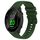 Per Garmin Forerunner 158 Cinturino per orologio in silicone tinta unita con motivo a punti ondulati da 20 mm (verde militare) Per Garmin Forerunner 158 Cinturino per orologio in silicone tinta unita con motivo a punti ondulati da 20 mm (verde militare)