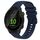 Per Garmin Forerunner 55 Cinturino per orologio in silicone tinta unita con motivo a punti ondulati da 20 mm (blu navy) Per Garmin Forerunner 55 Cinturino per orologio in silicone tinta unita con motivo a punti ondulati da 20 mm (blu navy)