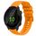 Per Garmin Forerunner 55 Cinturino per orologio in silicone tinta unita con motivo a punti ondulati da 20 mm (giallo) Per Garmin Forerunner 55 Cinturino per orologio in silicone tinta unita con motivo a punti ondulati da 20 mm (giallo)
