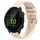 Per Garmin Forerunner 55 Cinturino per orologio in silicone tinta unita con motivo a punti ondulati da 20 mm (beige) Per Garmin Forerunner 55 Cinturino per orologio in silicone tinta unita con motivo a punti ondulati da 20 mm (beige)