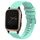 Per Garmin Venu SQ Cinturino per orologio in silicone tinta unita con motivo a pois ondulato da 20 mm (verde acqua) Per Garmin Venu SQ Cinturino per orologio in silicone tinta unita con motivo a pois ondulato da 20 mm (verde acqua)