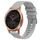 Per Garminmove Luxe 20mm cinturino in silicone a tinta unita con motivo a punti ondulati (grigio) Per Garminmove Luxe 20mm cinturino in silicone a tinta unita con motivo a punti ondulati (grigio)