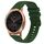Per Garminmove Luxe 20mm cinturino in silicone tinta unita con motivo a pois ondulato (verde militare) Per Garminmove Luxe 20mm cinturino in silicone tinta unita con motivo a pois ondulato (verde militare)
