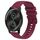Per cinturino in silicone tinta unita con motivo a punti ondulati da 20 mm stile Garminmove (rosso vino) Per cinturino in silicone tinta unita con motivo a punti ondulati da 20 mm stile Garminmove (rosso vino)