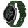 Per Garmin Forerunner 645 Music 20mm Cinturino in silicone a tinta unita con motivo a punti ondulati (verde militare) Per Garmin Forerunner 645 Music 20mm Cinturino in silicone a tinta unita con motivo a punti ondulati (verde militare)