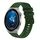 Per Huawei Watch GT3 Pro 46mm 22mm Cinturino in silicone tinta unita con motivo a pois ondulato (verde militare) Per Huawei Watch GT3 Pro 46mm 22mm Cinturino in silicone tinta unita con motivo a pois ondulato (verde militare)