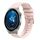 Per Huawei Watch GT3 Pro 46mm 22mm Cinturino in silicone tinta unita con motivo a pois ondulato (rosa) Per Huawei Watch GT3 Pro 46mm 22mm Cinturino in silicone tinta unita con motivo a pois ondulato (rosa)