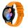Per Huawei Watch GT3 46mm 22mm Cinturino in silicone tinta unita con motivo a pois ondulato (giallo) Per Huawei Watch GT3 46mm 22mm Cinturino in silicone tinta unita con motivo a pois ondulato (giallo)