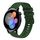 Per Huawei Watch GT3 46mm 22mm cinturino in silicone tinta unita con motivo a pois ondulato (verde militare) Per Huawei Watch GT3 46mm 22mm cinturino in silicone tinta unita con motivo a pois ondulato (verde militare)