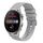 Per Huawei Watch 3 Pro Cinturino per orologio in silicone tinta unita con motivo a pois ondulato da 22 mm (grigio) Per Huawei Watch 3 Pro Cinturino per orologio in silicone tinta unita con motivo a pois ondulato da 22 mm (grigio)