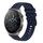Per Huawei GT2 Pro 22mm cinturino in silicone tinta unita con motivo a pois ondulato (blu navy) Per Huawei GT2 Pro 22mm cinturino in silicone tinta unita con motivo a pois ondulato (blu navy)