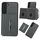 Per Samsung Galaxy S22+ 5G Custodia per telefono con fibbia in metallo tinta unita con slot per schede (grigio) Per Samsung Galaxy S22+ 5G Custodia per telefono con fibbia in metallo tinta unita con slot per schede (grigio)