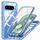 Per Google Pixel 9 Pro XL RedPepper Custodia per telefono impermeabile IP54 trasparente (blu) Per Google Pixel 9 Pro XL RedPepper Custodia per telefono impermeabile IP54 trasparente (blu)