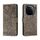 Custodia per cellulare in pelle con vibrazione in rilievo con fiori in pizzo per vivo iQOO 12 Pro (grigio) Custodia per cellulare in pelle con vibrazione in rilievo con fiori in pizzo per vivo iQOO 12 Pro (grigio)