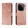 Custodia per telefono in pelle con vibrazione in rilievo con fiore in pizzo per vivo iQOO 12 Pro (oro rosa) Custodia per telefono in pelle con vibrazione in rilievo con fiore in pizzo per vivo iQOO 12 Pro (oro rosa)