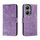 Custodia per telefono in pelle con vibrazione in rilievo con fiori in pizzo per vivo Y35M+ (viola) Custodia per telefono in pelle con vibrazione in rilievo con fiori in pizzo per vivo Y35M+ (viola)