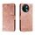 Custodia per telefono in pelle con vibrazione in rilievo con fiori in pizzo per vivo Y38 (oro rosa) Custodia per telefono in pelle con vibrazione in rilievo con fiori in pizzo per vivo Y38 (oro rosa)