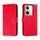 Custodia per telefono in pelle con vibrazione in rilievo con fiore in pizzo per vivo Y100 5G (rossa) Custodia per telefono in pelle con vibrazione in rilievo con fiore in pizzo per vivo Y100 5G (rossa)
