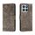 Custodia per cellulare in pelle con vibrazione in rilievo con fiori in pizzo per Honor X8B (grigio) Custodia per cellulare in pelle con vibrazione in rilievo con fiori in pizzo per Honor X8B (grigio)
