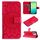 Custodia per cellulare in pelle con motivo girasole goffrato globale per vivo Y38 / Y200i / T3x (rossa) Custodia per cellulare in pelle con motivo girasole goffrato globale per vivo Y38 / Y200i / T3x (rossa)