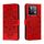 Custodia in pelle per telefono con motivo in rilievo Sun Mandala per vivo iQOO Neo8 (rosso) Custodia in pelle per telefono con motivo in rilievo Sun Mandala per vivo iQOO Neo8 (rosso)