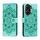 Custodia in pelle per telefono con motivo in rilievo Sun Mandala per vivo V29e (verde) Custodia in pelle per telefono con motivo in rilievo Sun Mandala per vivo V29e (verde)
