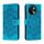 Custodia in pelle per telefono con motivo in rilievo Sun Mandala per vivo Y38 (blu) Custodia in pelle per telefono con motivo in rilievo Sun Mandala per vivo Y38 (blu)