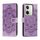 Custodia in pelle per telefono con motivo in rilievo Sun Mandala per vivo Y100 5G (viola) Custodia in pelle per telefono con motivo in rilievo Sun Mandala per vivo Y100 5G (viola)