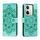 Custodia in pelle per telefono con motivo in rilievo Sun Mandala per vivo Y100 5G (verde) Custodia in pelle per telefono con motivo in rilievo Sun Mandala per vivo Y100 5G (verde)