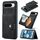 Per Google Pixel 9 Pro JEEHOOD J01 Custodia a portafoglio magnetica retrò staccabile (nera) Per Google Pixel 9 Pro JEEHOOD J01 Custodia a portafoglio magnetica retrò staccabile (nera)